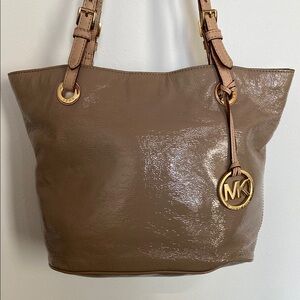 Preloved Michael Michael Kors Tan Tote Bag